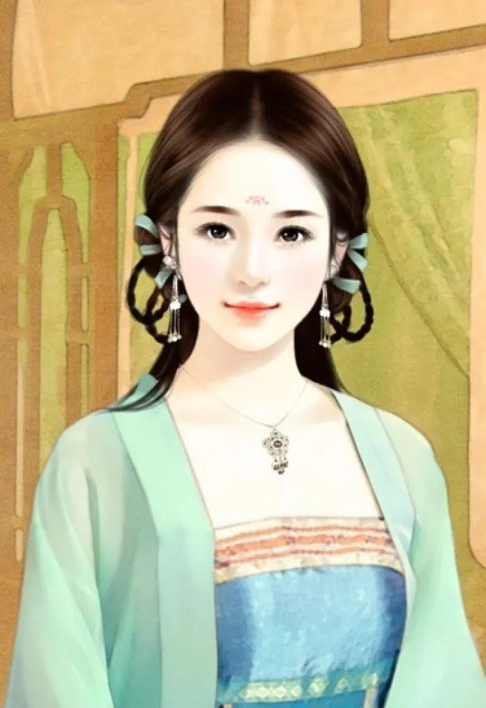 精美手绘手机壁纸古装演员,唐嫣古装高清壁纸