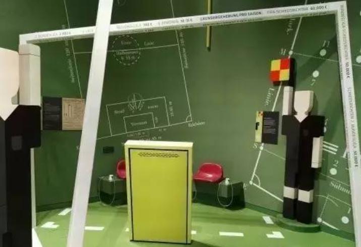 德国足球博物馆量角器,德国足球馆