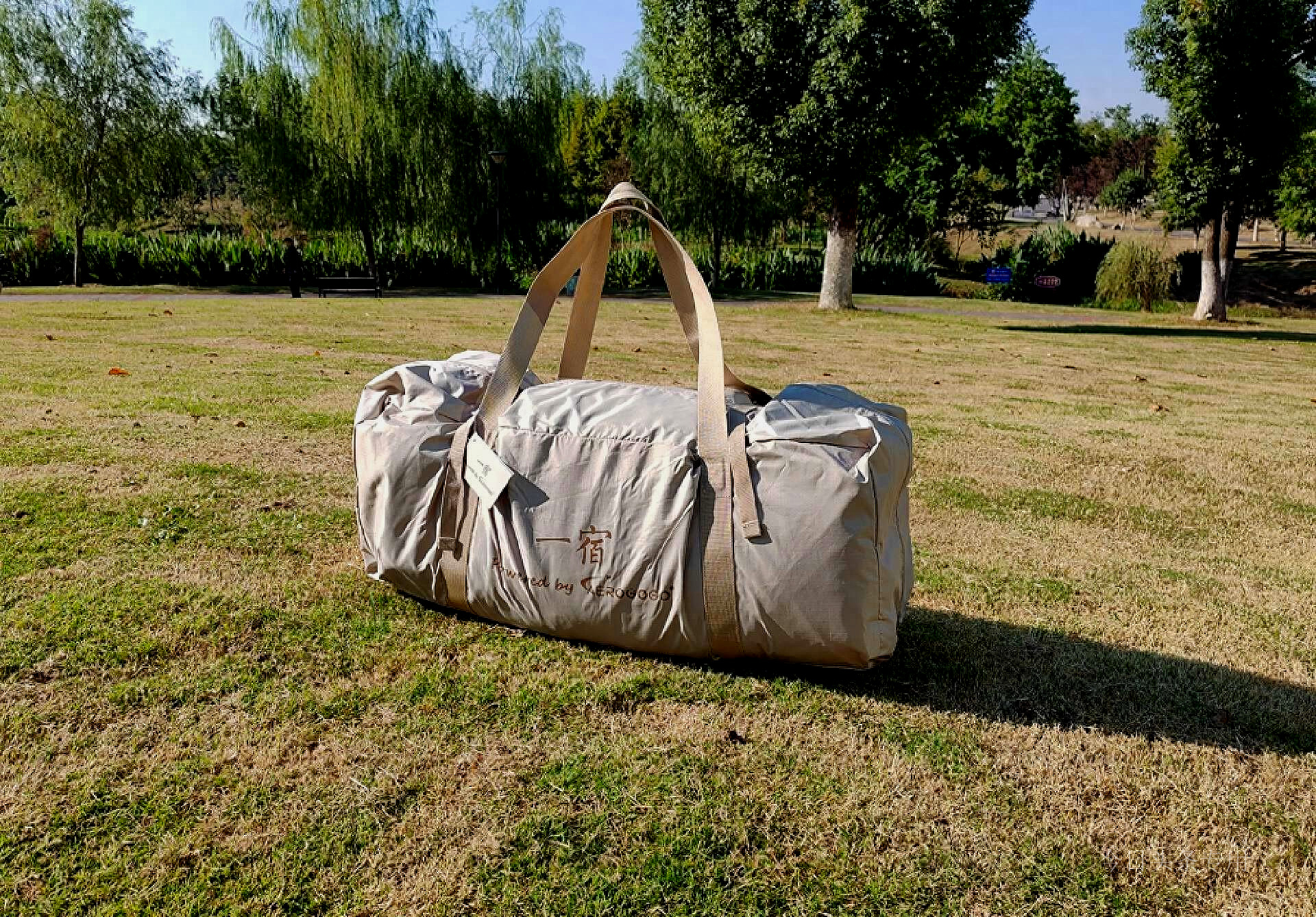 大型户外露营充气帐篷8-12人,双人充气帐篷户外露营