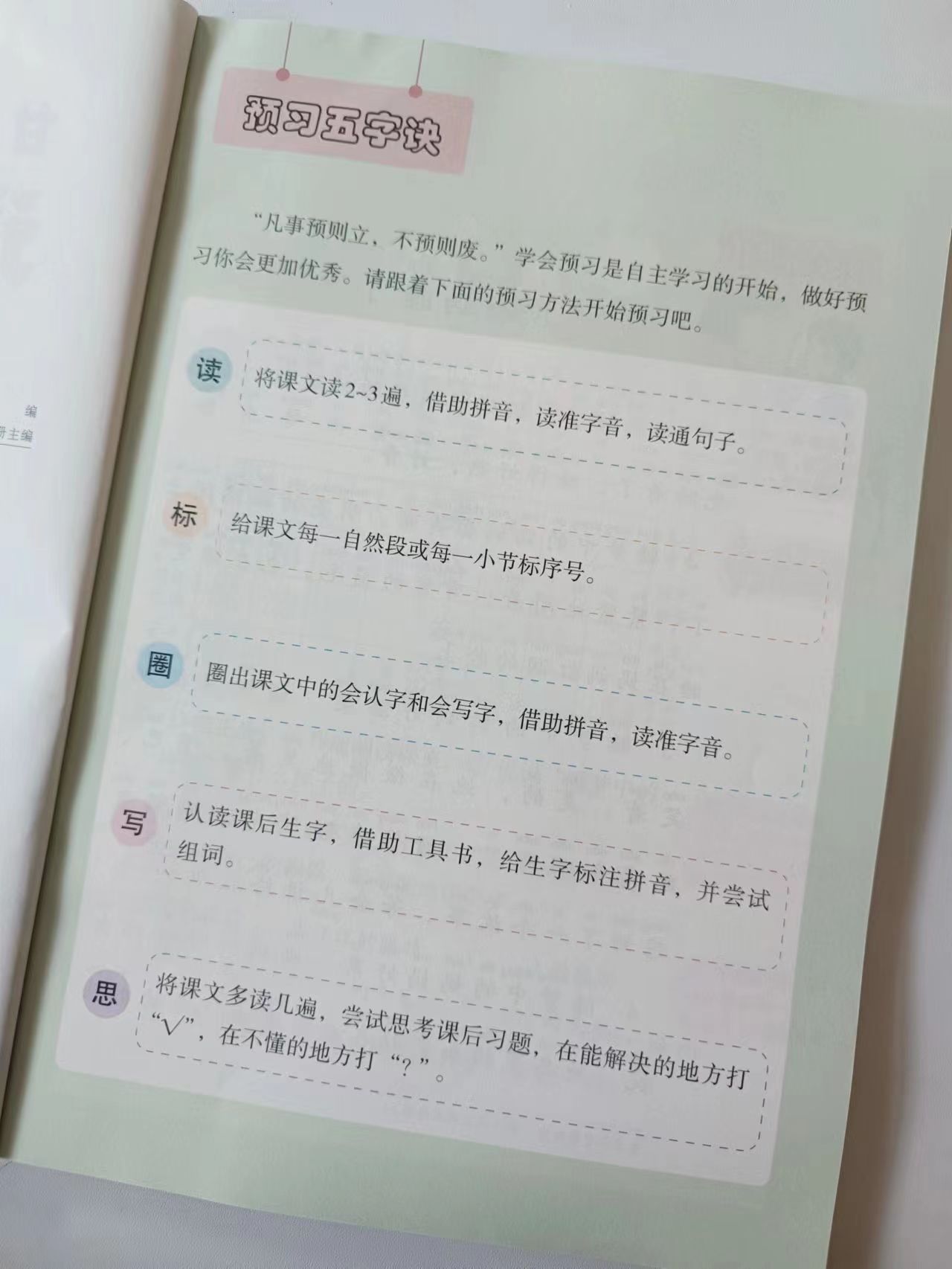 语文学习必备五件事,语文学习方法和技巧六句话