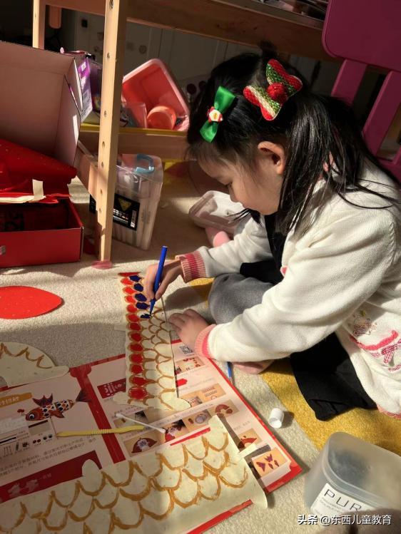 红红火火嘻嘻哈哈做手工，承包了我和娃的好多快乐~
