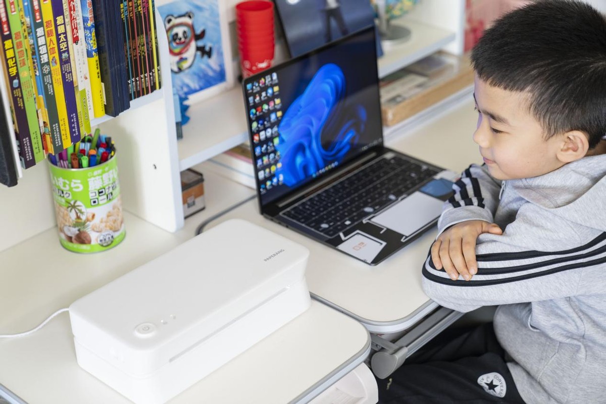 只有传统打印机三分之一体积简单易用的学习打印机：喵喵机体验