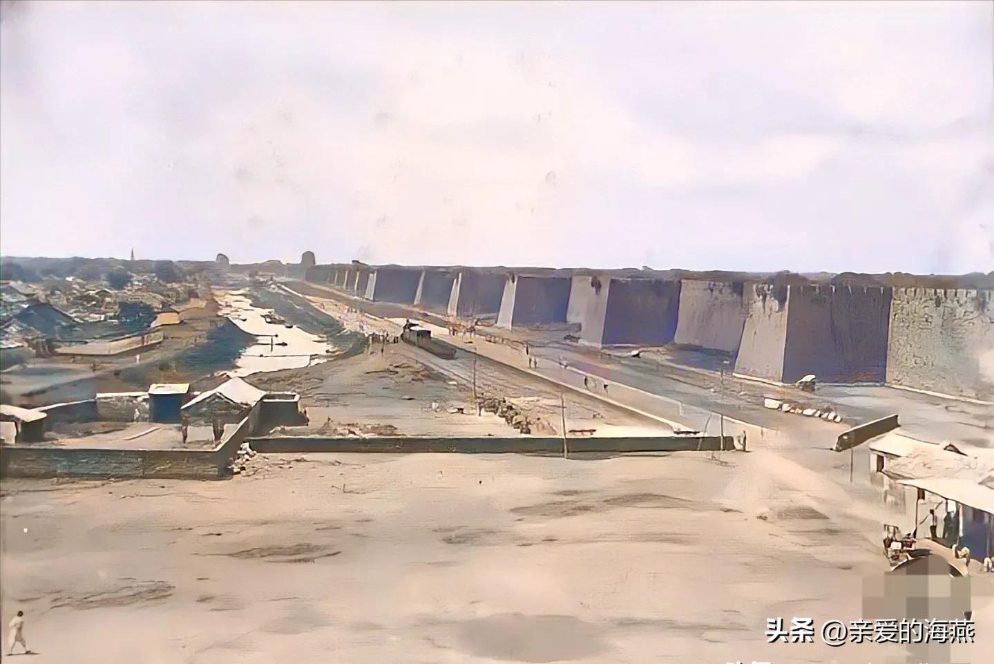 北京城墙100年前的视频,北京旧城墙老照片