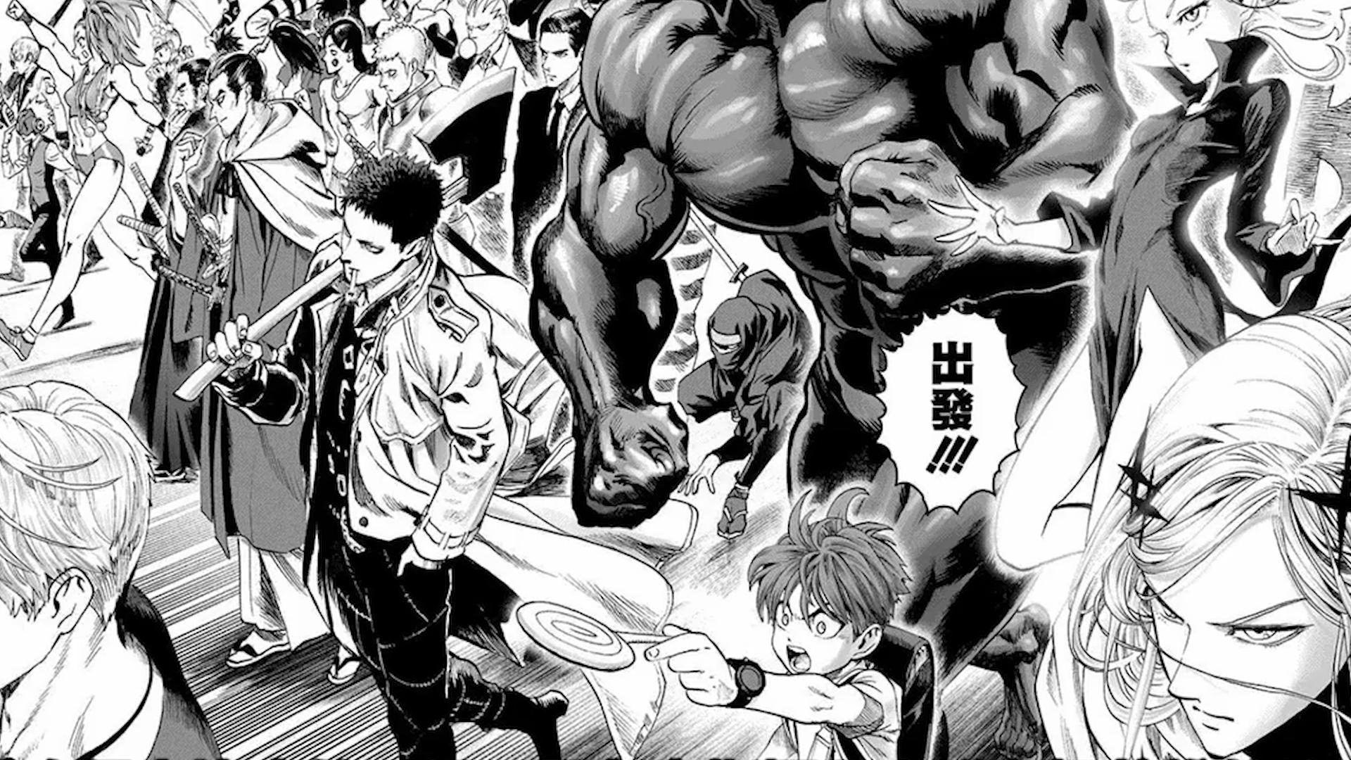 盘点一拳超人中的实力排名,一拳超人重制版193话邦古对战饿狼