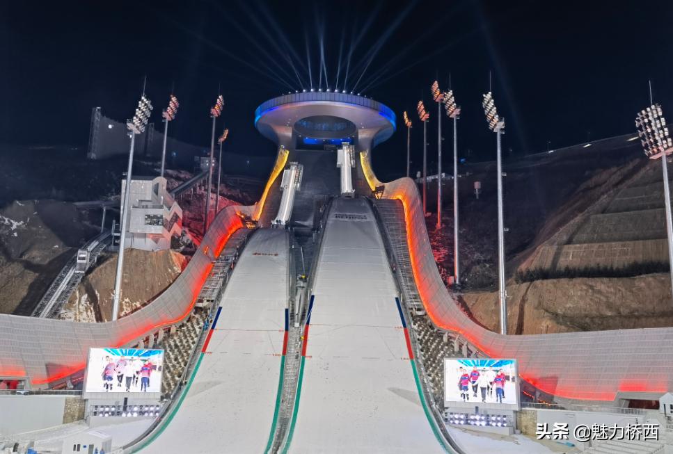 雪如意灯光,雪如意赛前开场灯光秀