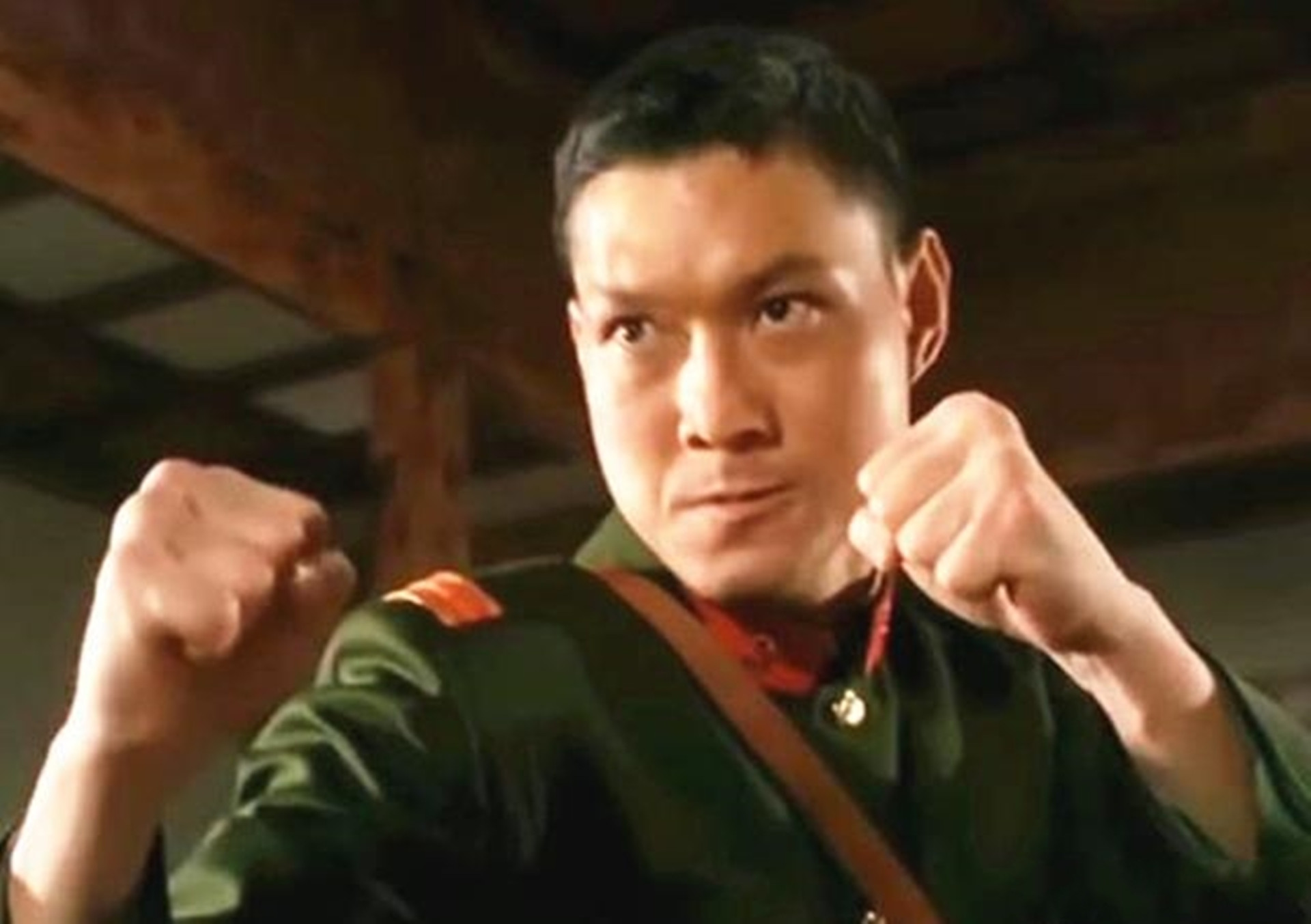 螳螂拳大师于海照片,螳螂拳于海李连杰