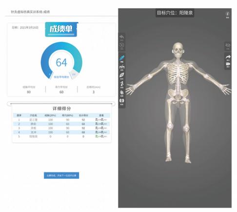 智能针灸教学模型,针灸培训系统