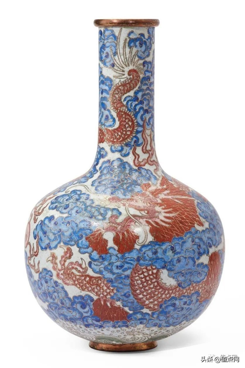 乾隆官窑精品瓷器一对,乾隆御制的珐琅彩八仙过海拍卖价