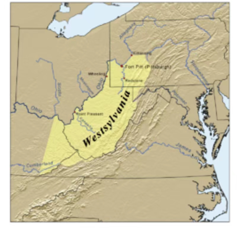 Westsylvania，西弗吉尼亚州的“曾用名”