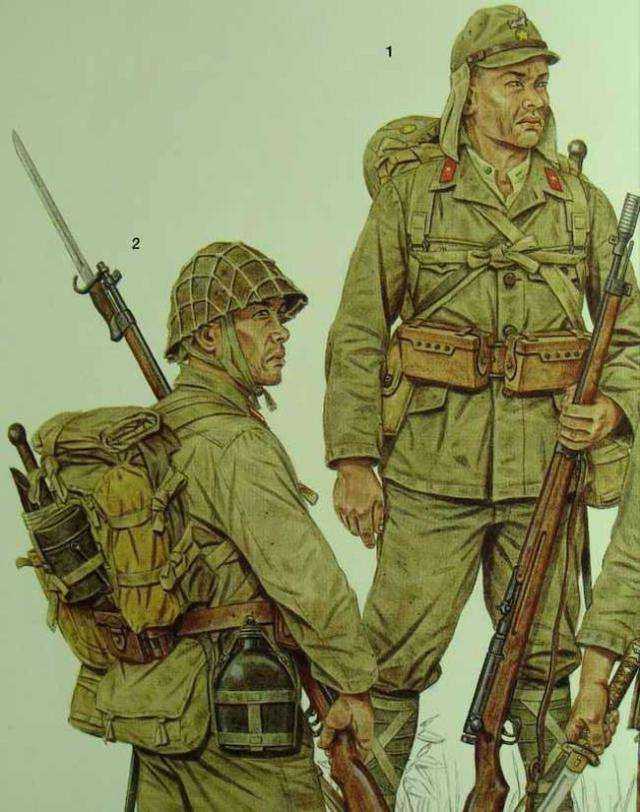 抗日战争时期中国日本装备差距,抗战中日装备对比炮兵营
