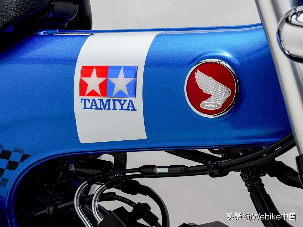 模型制造商TAMIYA田宫推出了一款真正的摩托车！DAX125田宫限量版