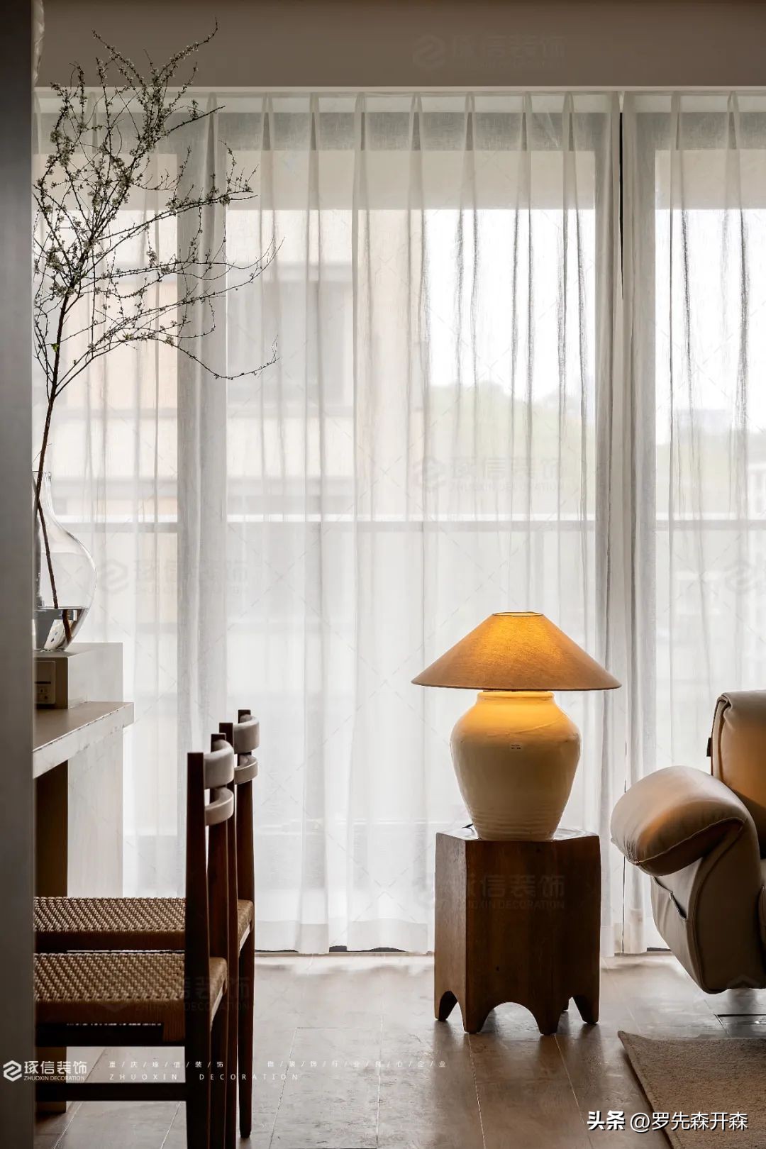 110m²东方美学与古朴自然的融合——万物于此居于自然