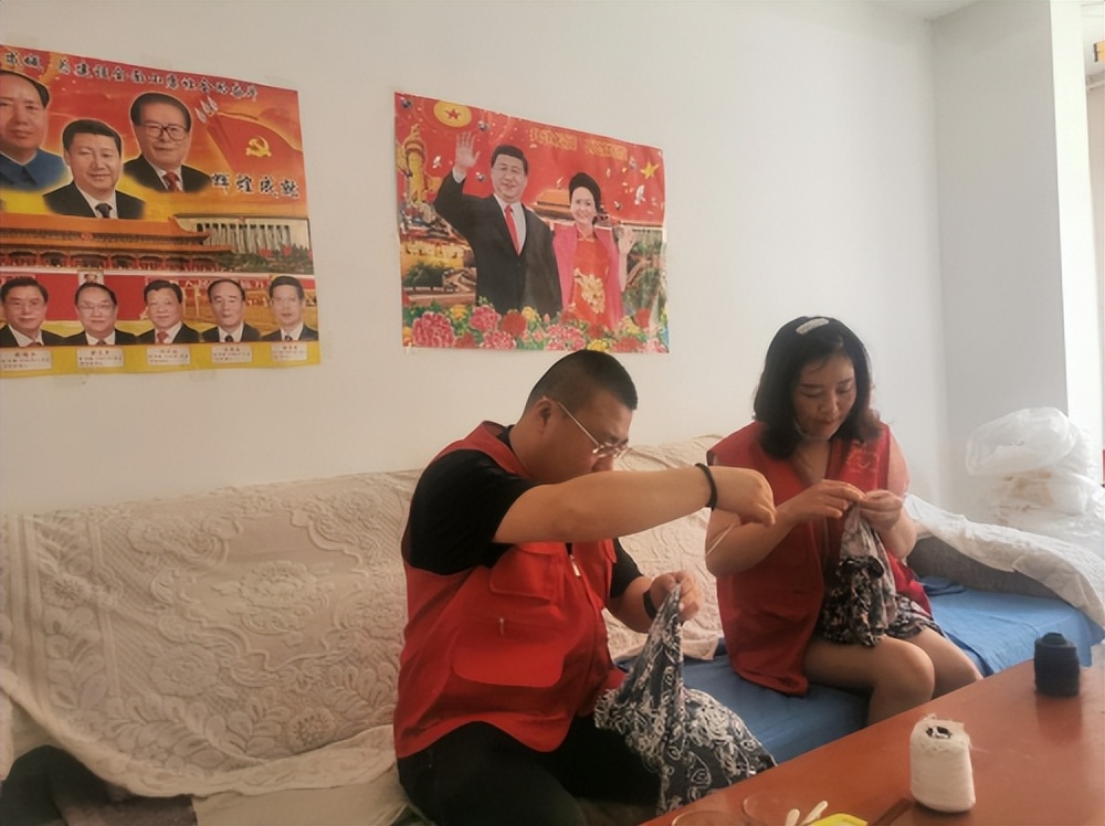 杨城村工作队“四个一”志愿服务暖人心