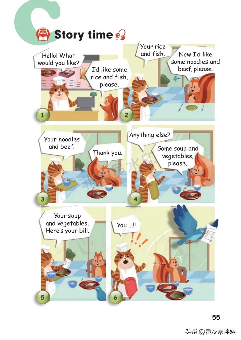 四年级上册英语第24课预习,四年级英语上册课本知识讲解