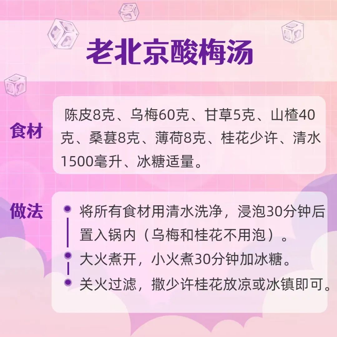 三伏天防暑饮品做法,入伏后消暑饮品
