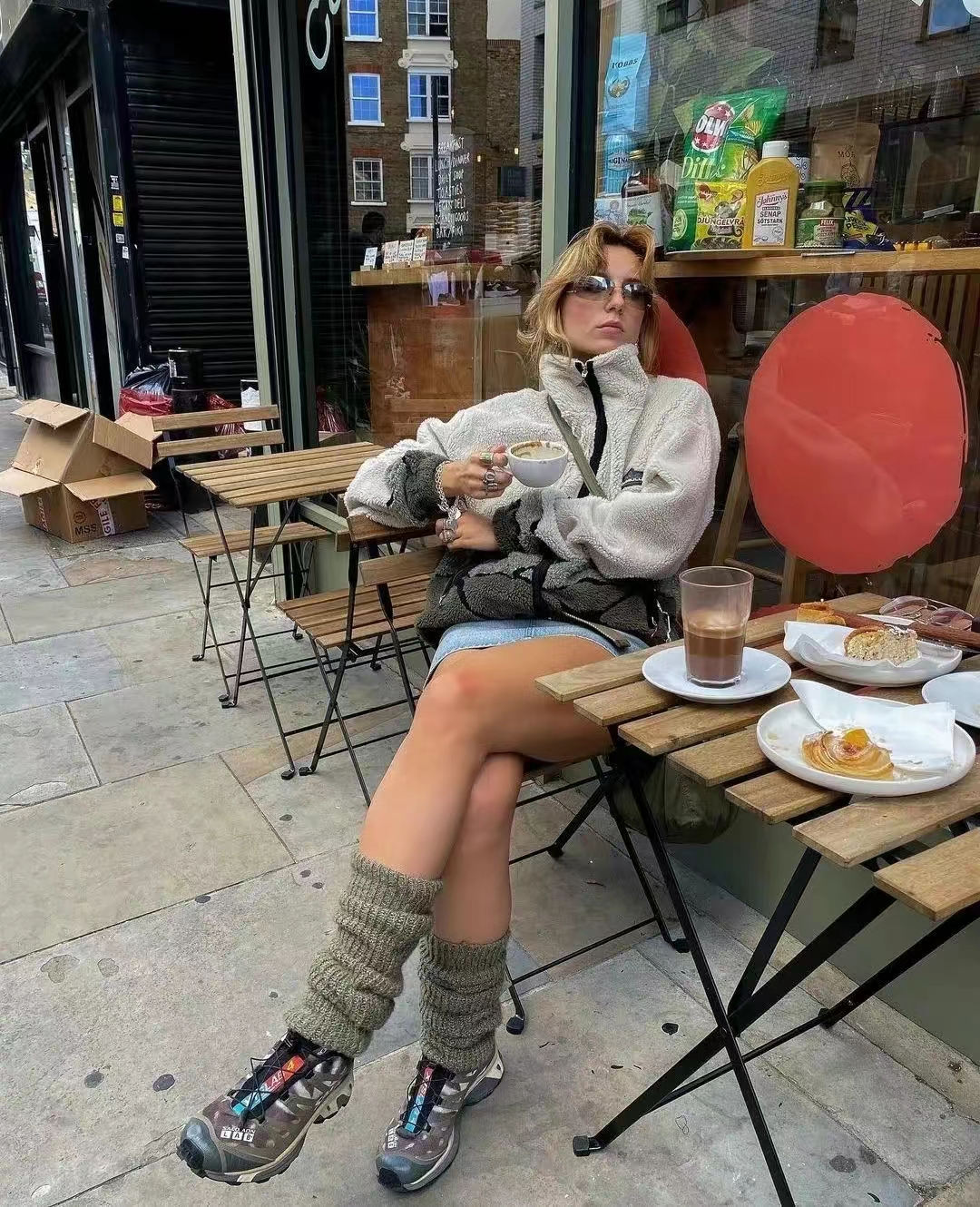 爆火堆堆袜,杨幂堆堆袜女款网红款