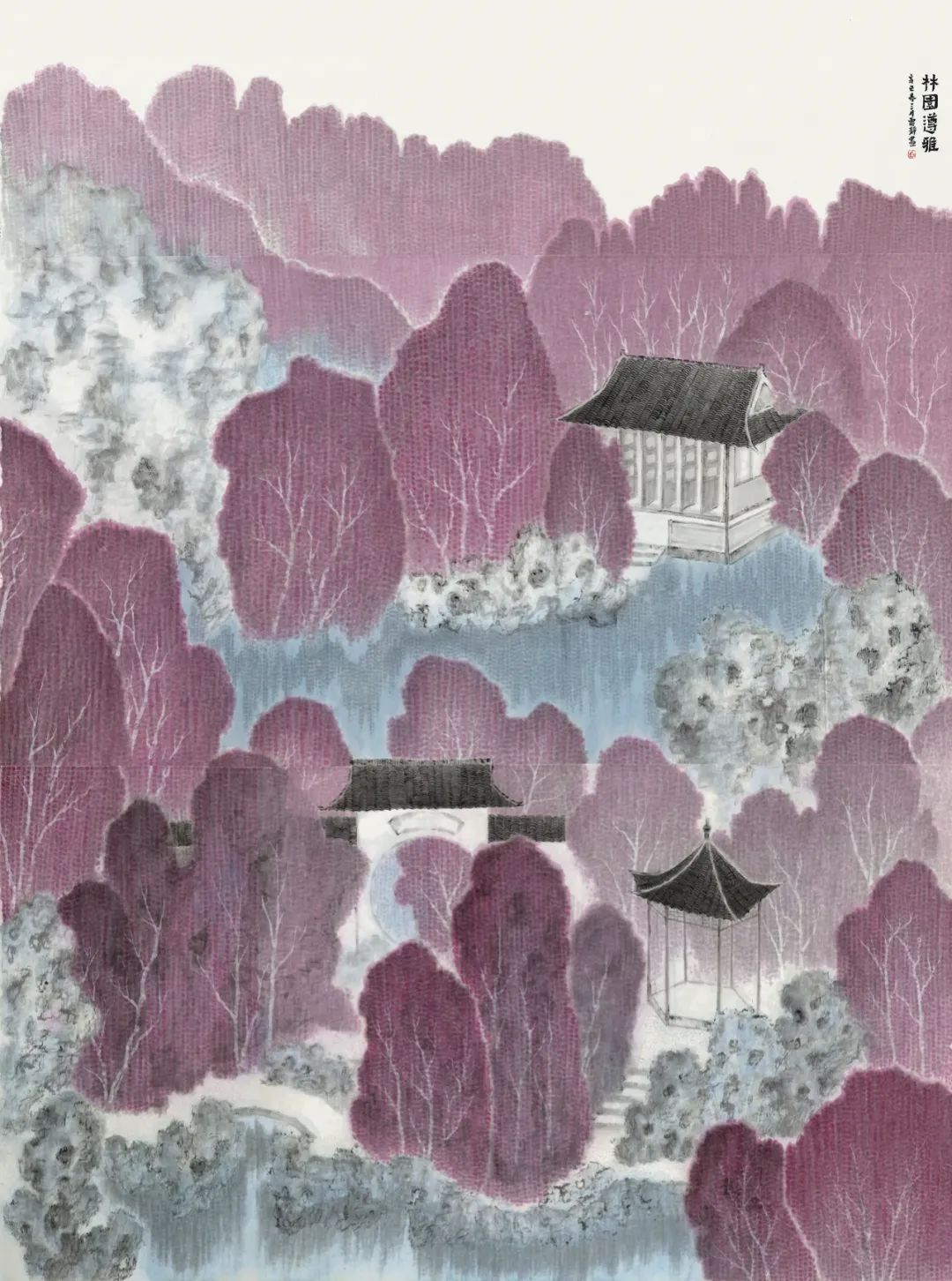 中国美术学院2021届硕士研究生毕业作品展,中国画篇