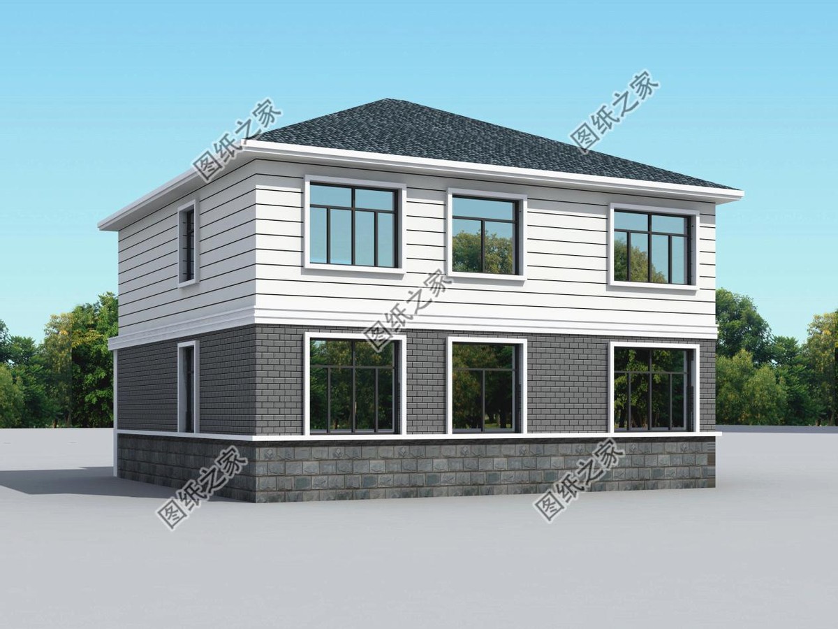 5套别墅方案,别墅5个套房设计布置图