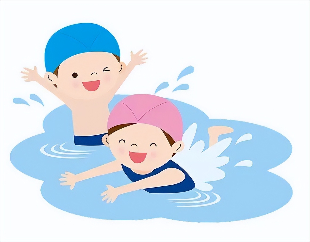 炎炎夏日去游泳,安全卫生要记牢