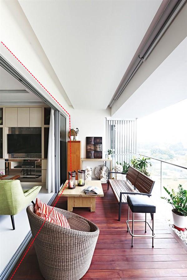 冬天阳台装什么空调,阳台带小窗装空调