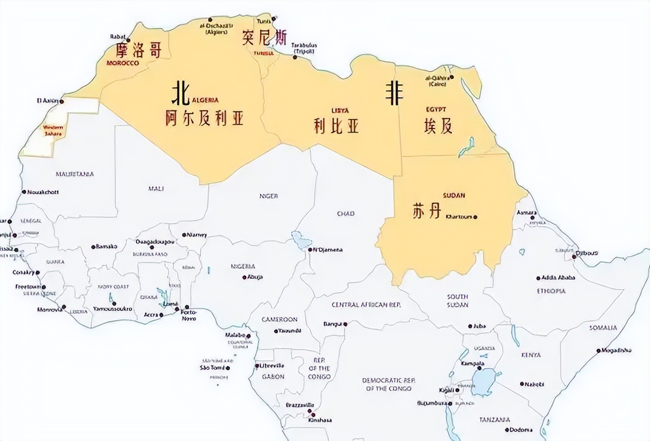 为什么非洲足球强国多集中在“北非和西非”？