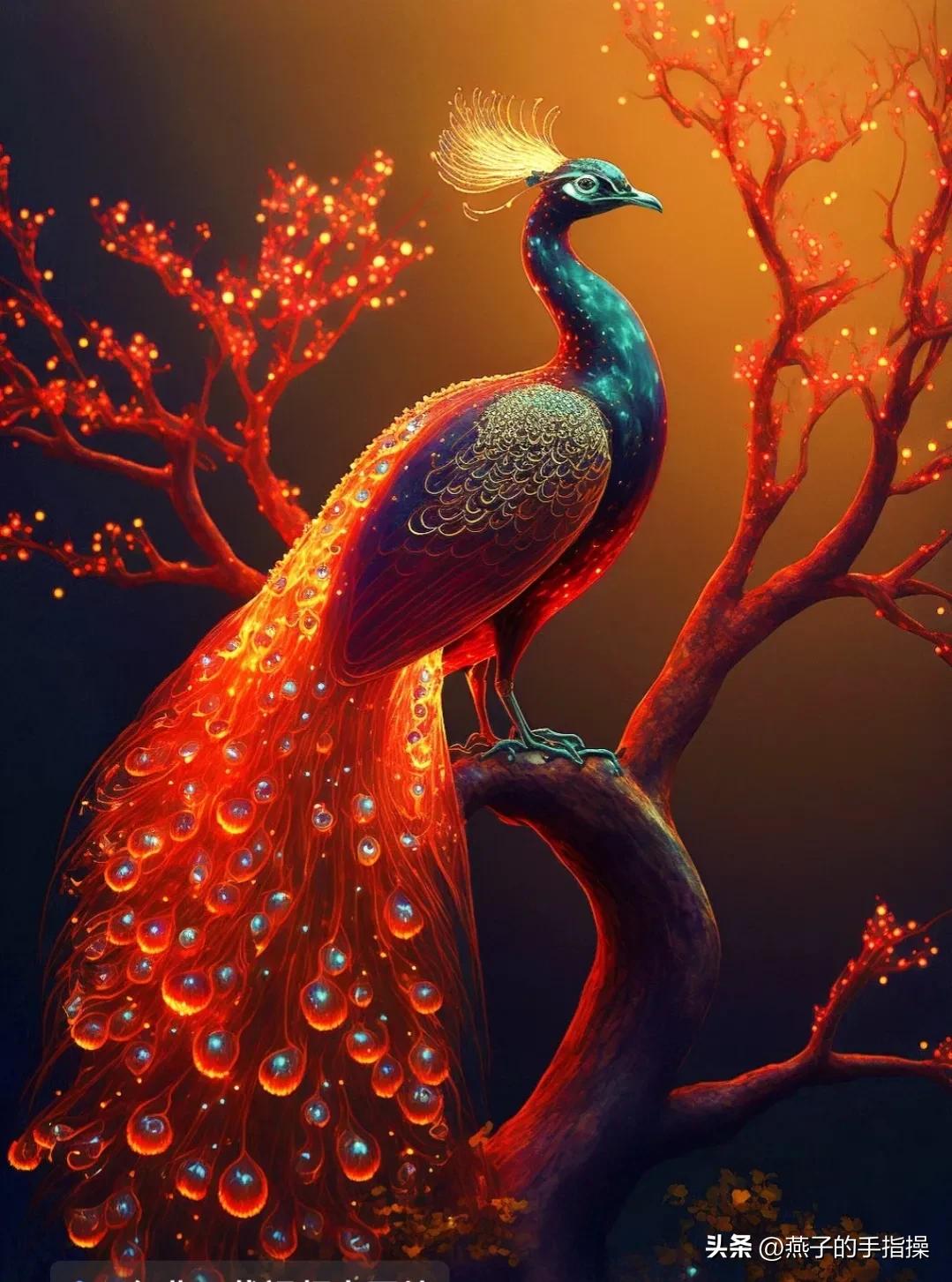 火凤凰，一声凤鸣，响彻云霄;凤凰涅槃，浴火重生