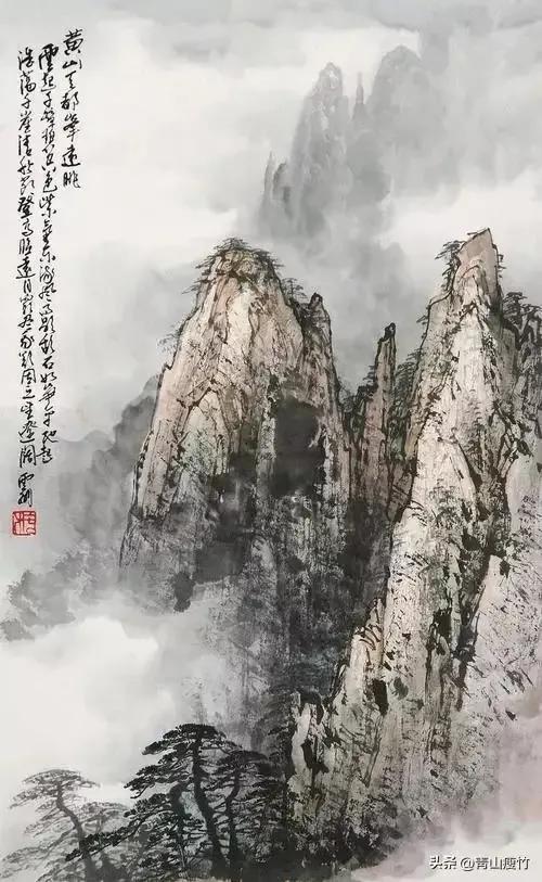 名家画太行山水画作品欣赏,名家孙天牧山水画精选欣赏
