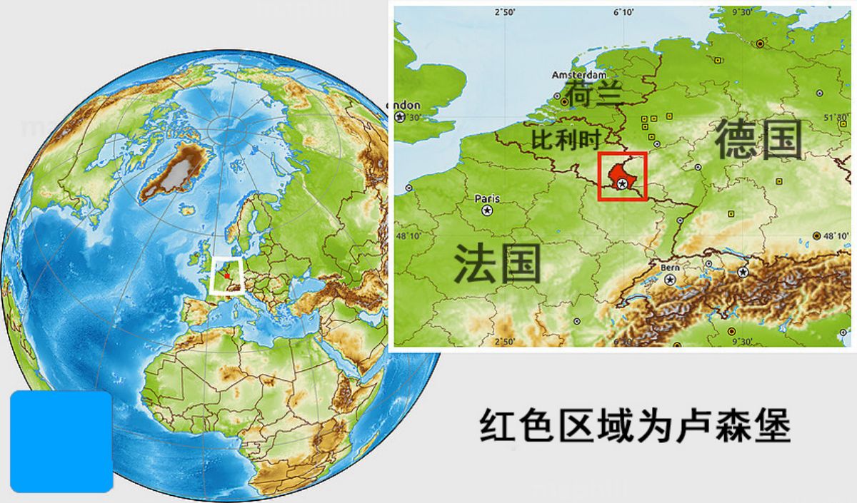 卢森堡是个什么样的国家视频,卢森堡国家简介地图