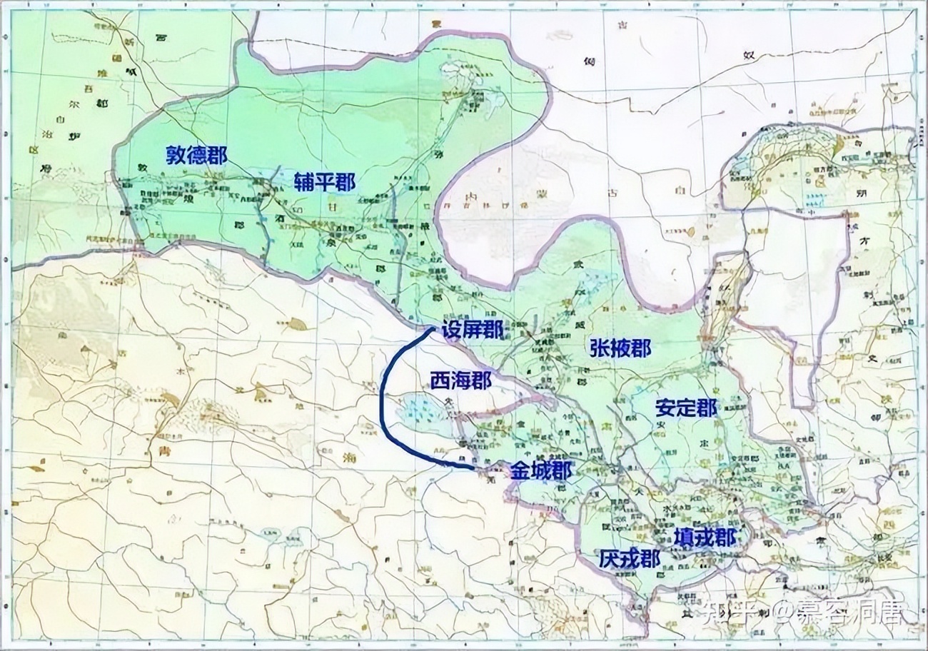 武威城内酒肆遍地，窦融在凉州时就有姑臧夜市（凉州不夜城）了