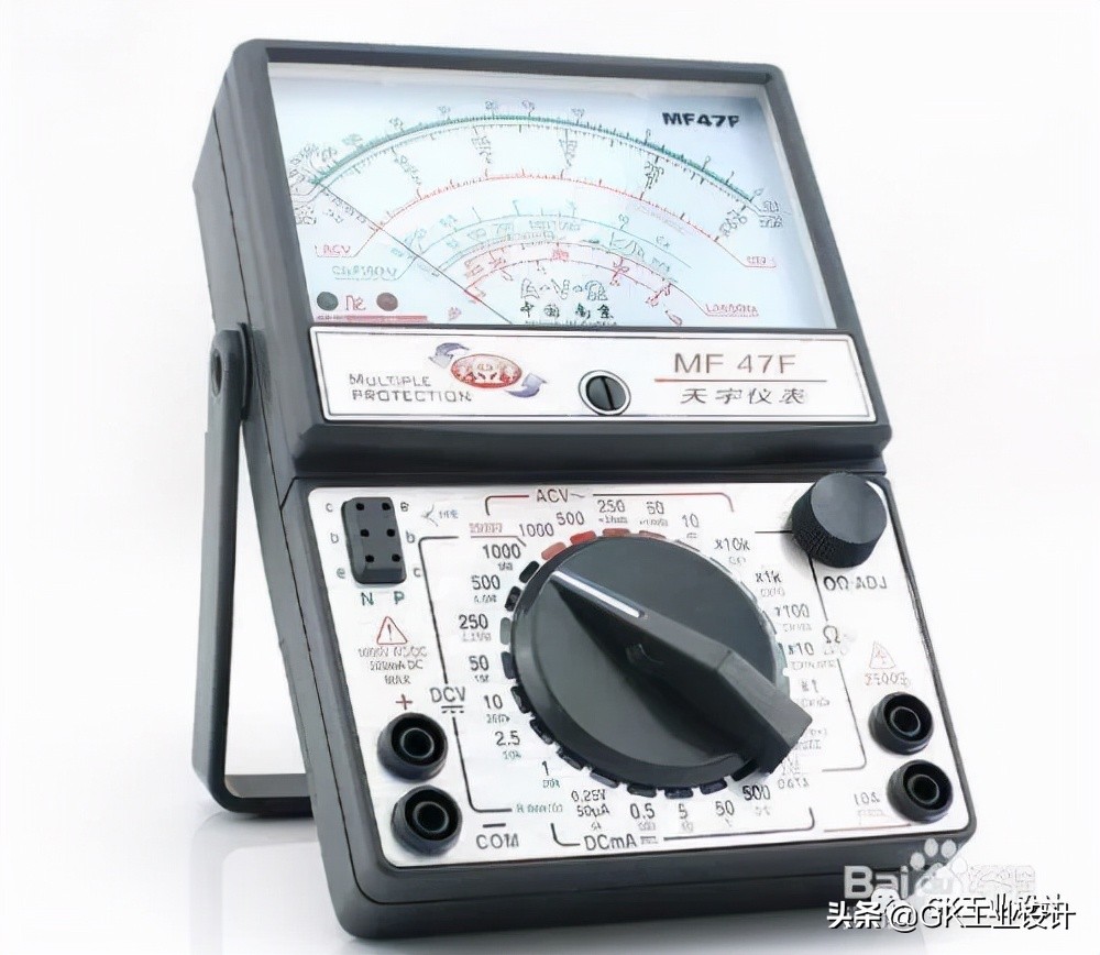 万用表的介绍和使用方法,万用表功能区域介绍