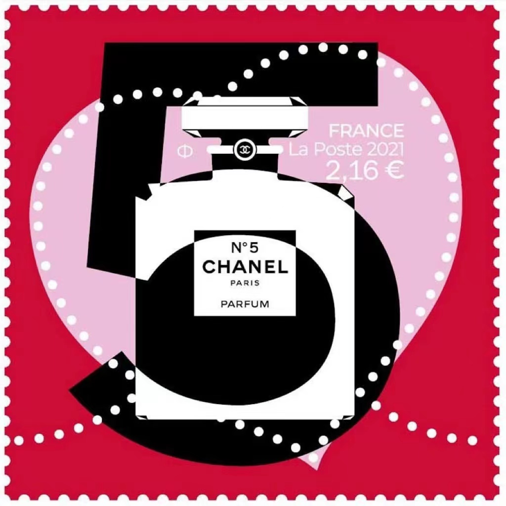 不愧是法国！心形情人节邮票说jet’aime（我爱你）