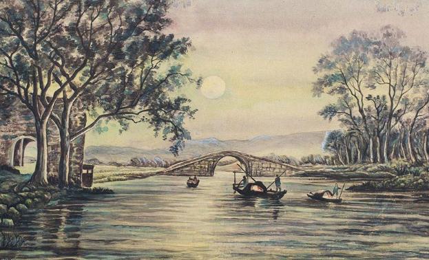 啼莺燕舞小桥流水,啼莺舞燕小桥流水飞红