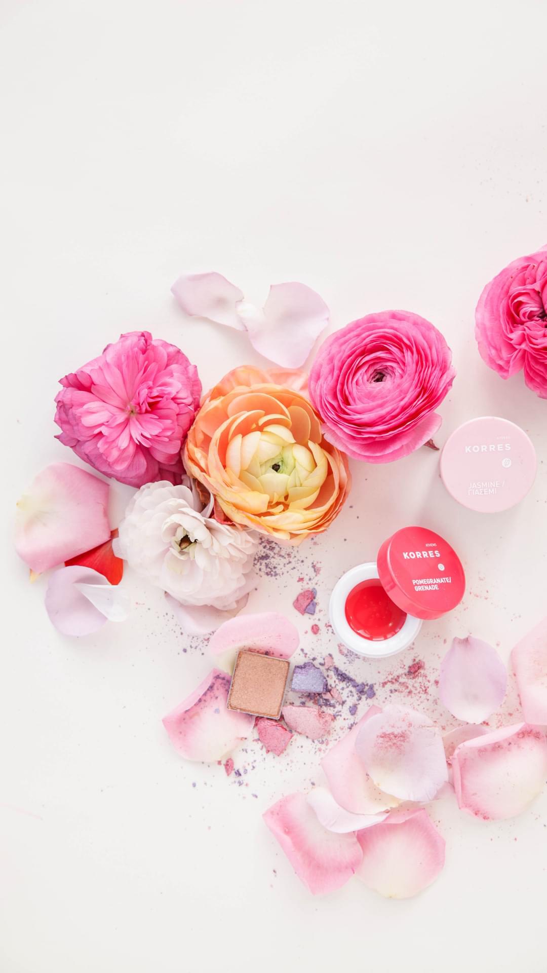 浅色壁纸高清图片花,超仙闺蜜壁纸动漫紫色和粉色