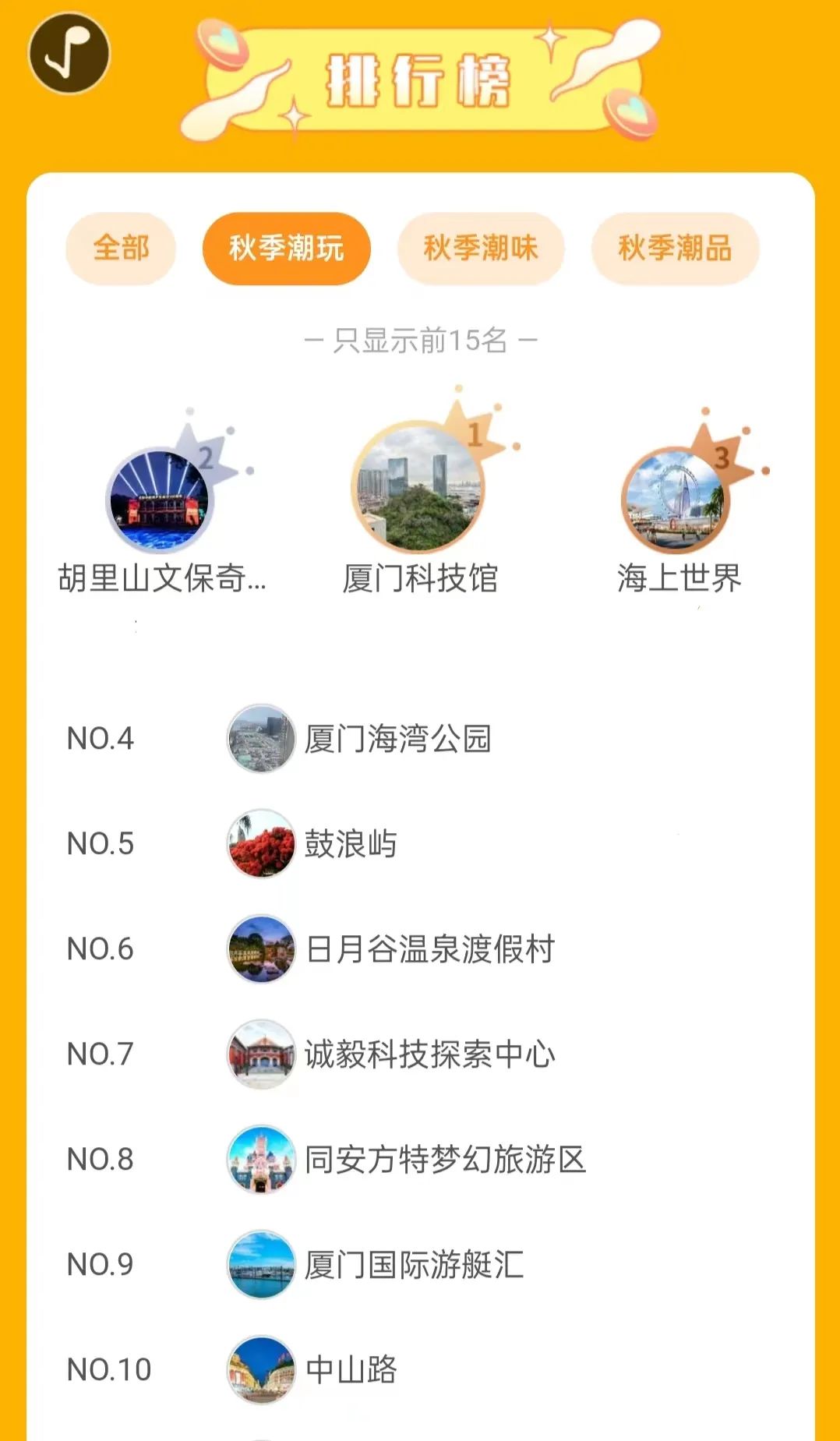 秋天大家都爱买什么网红产品,秋天厦门