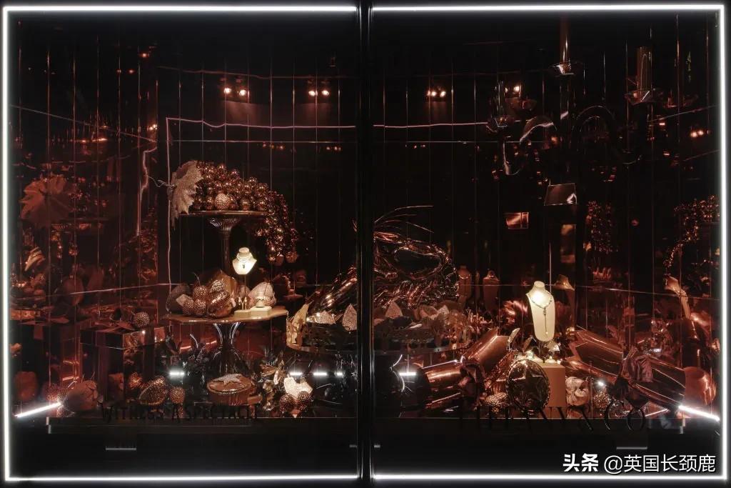 伦敦圣诞橱窗,2021年英国圣诞