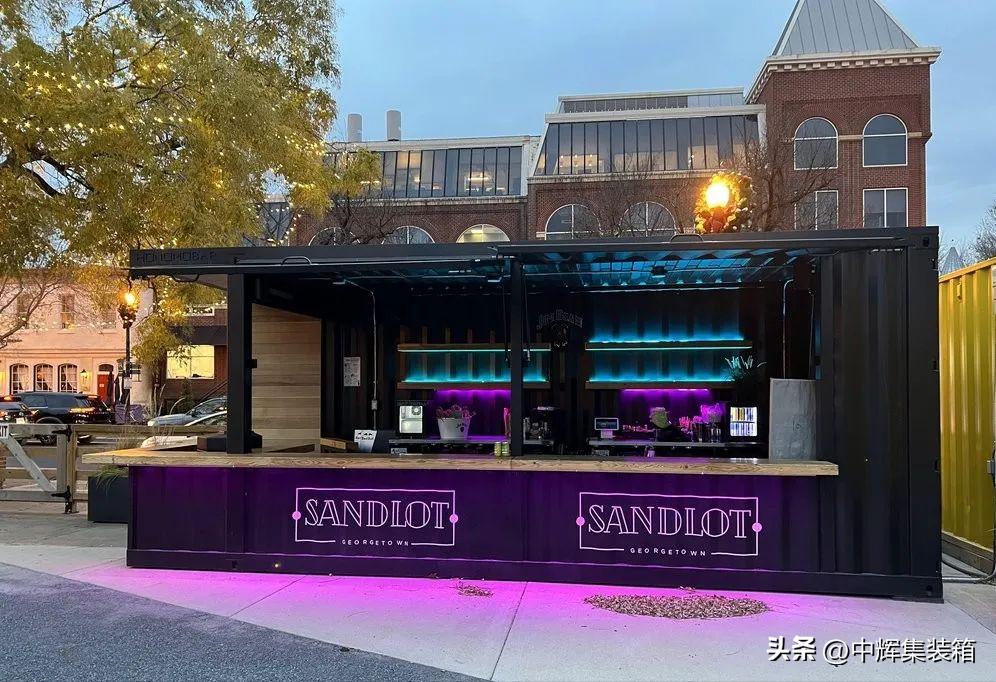 集装箱酒吧双层,集装箱酒吧创意设计