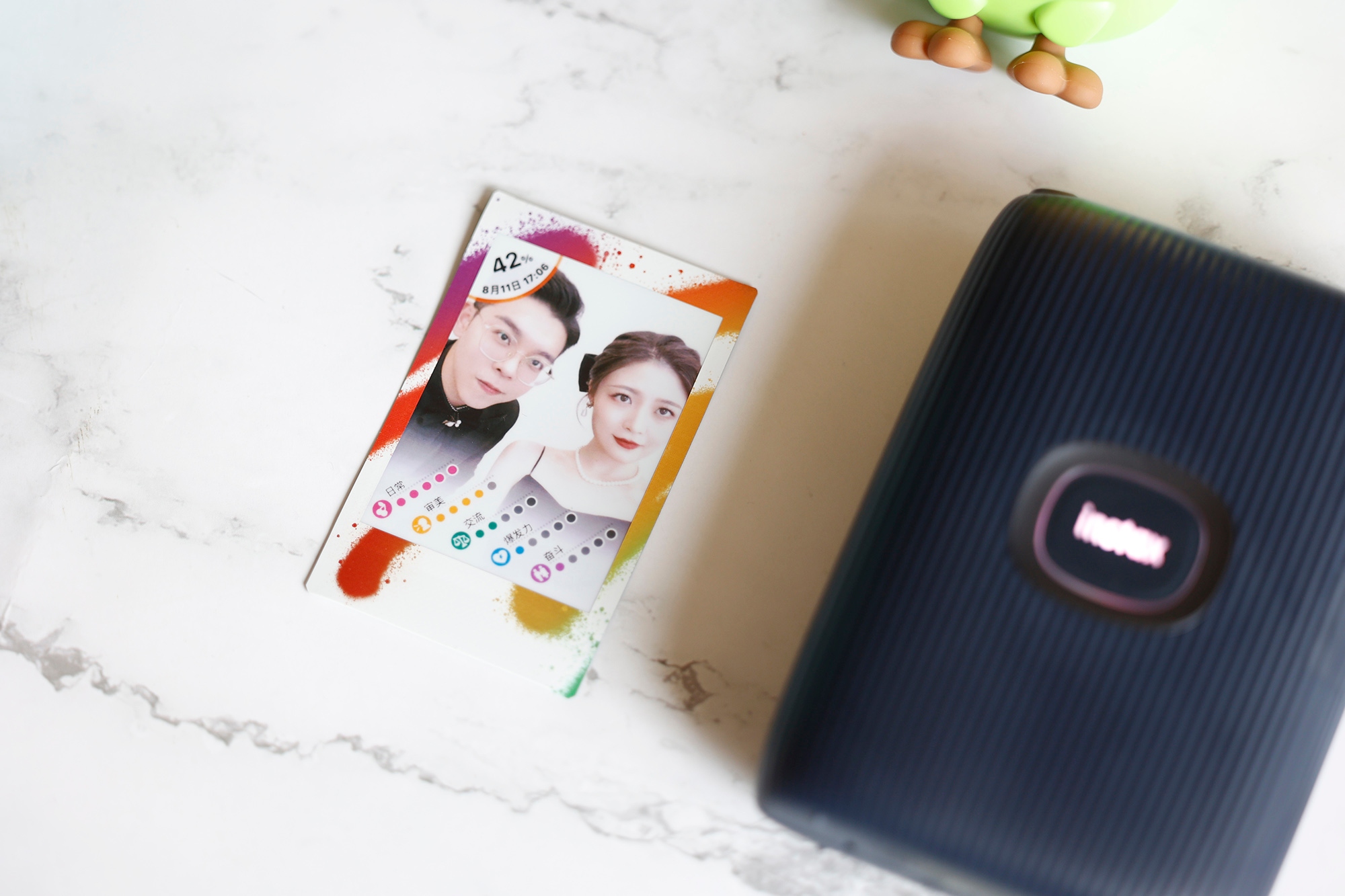 富士instaxminilink2曝光显色,富士instaxmini