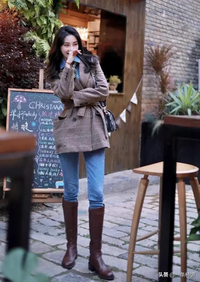 长靴为什么显腿细,显瘦长靴大粗腿测评