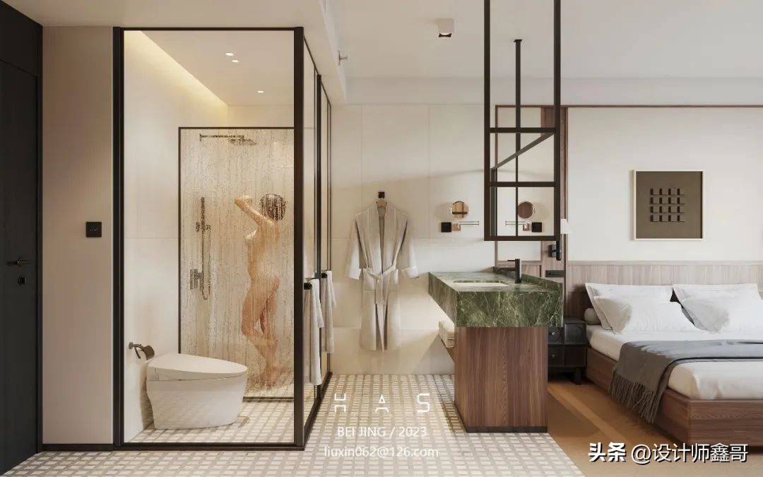 北京轻奢风酒店设计,北京燕山大酒店