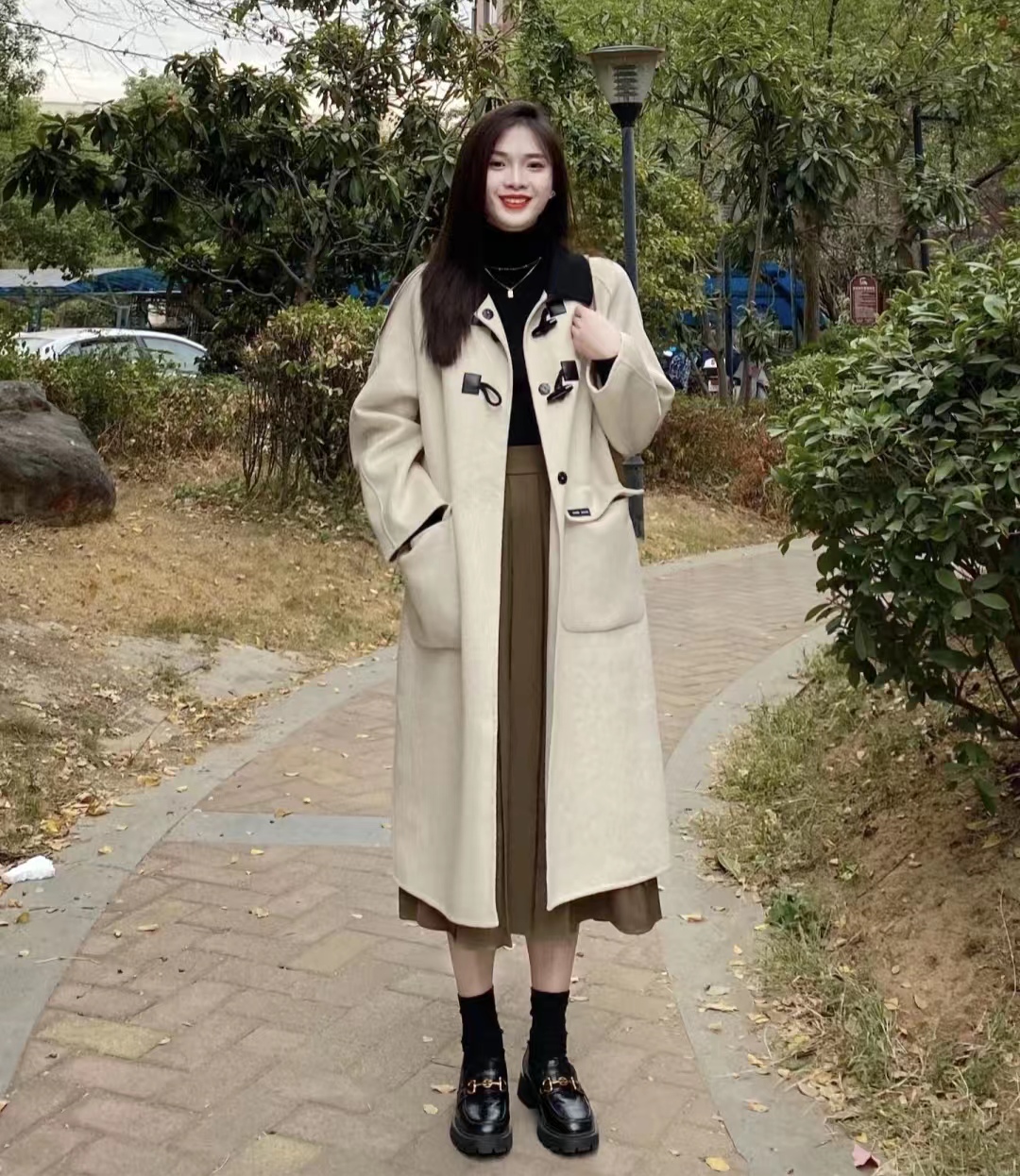 乐福鞋穿搭推荐,乐福鞋的正确穿搭图