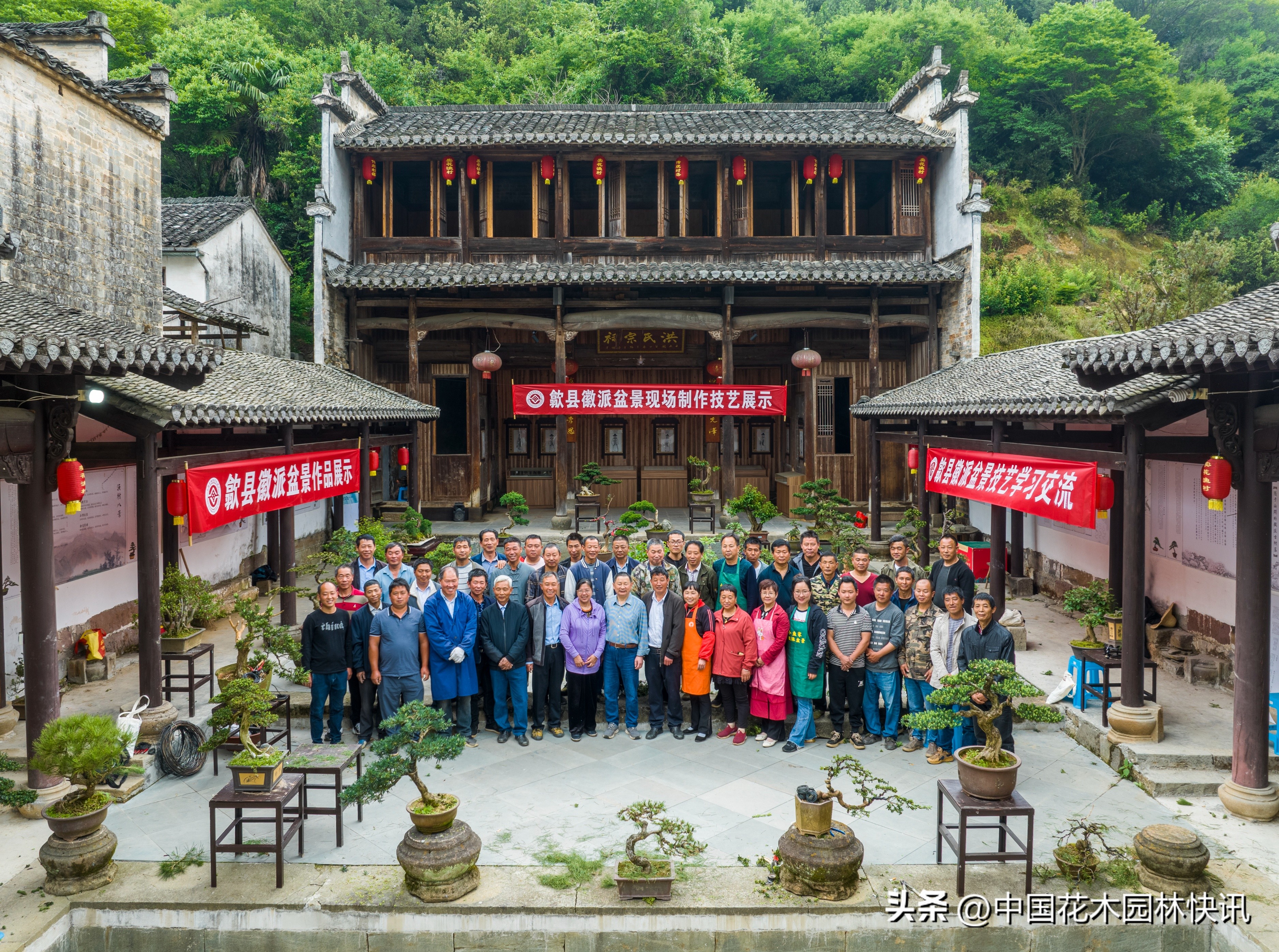 徽派盆景技艺培训班,川派盆景技艺传承