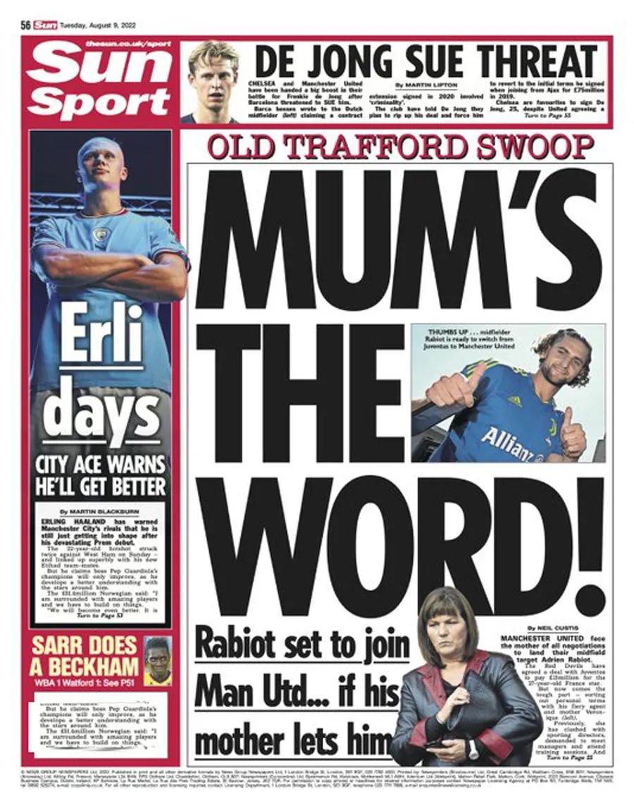 曼联1亿转会费签约,曼联终于以8500万欧元签下了桑乔