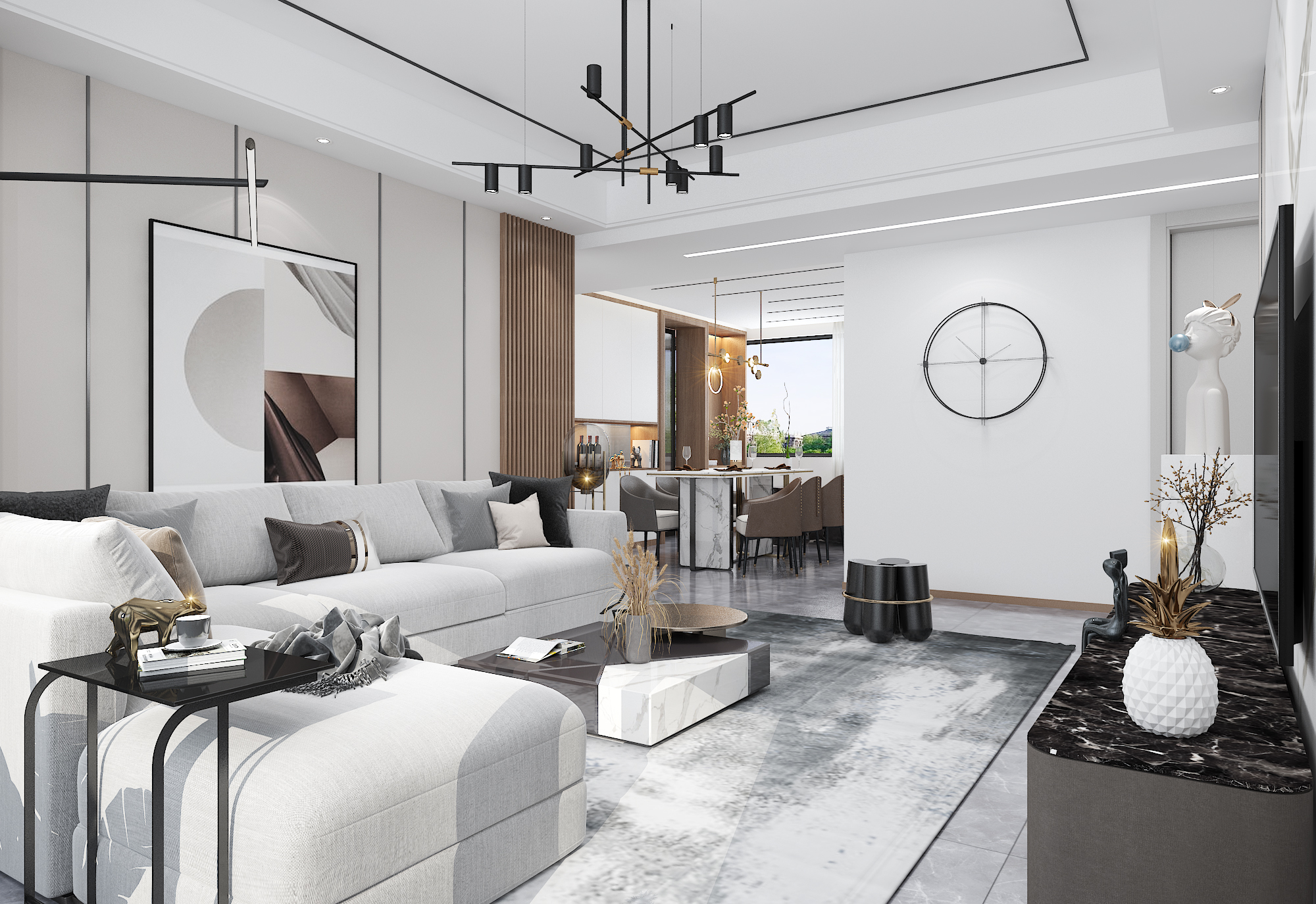 集美国贸天悦重新装修案例,厦门国贸天悦叠墅设计