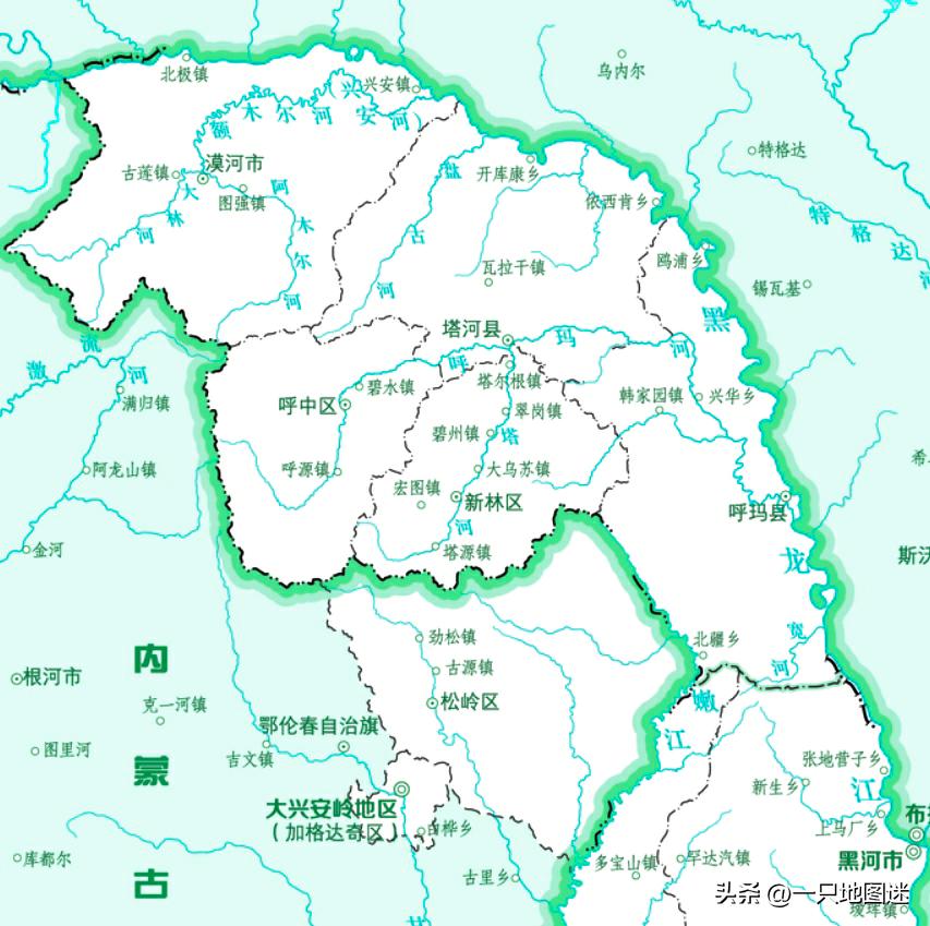 带有各省特色的行政区划图,我国三个名字最独特的市辖区