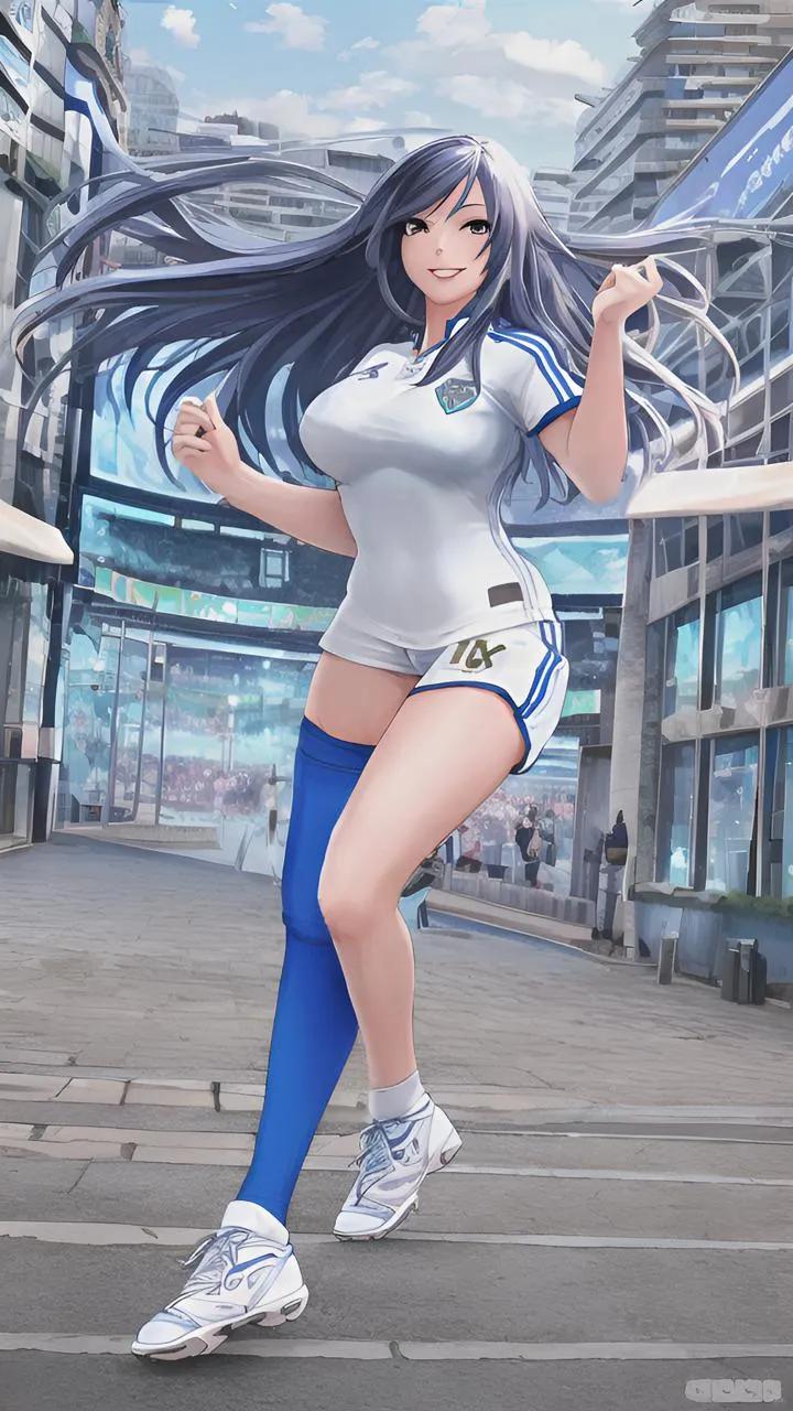 世界杯足球宝贝绘画,ai绘画中国足球少年