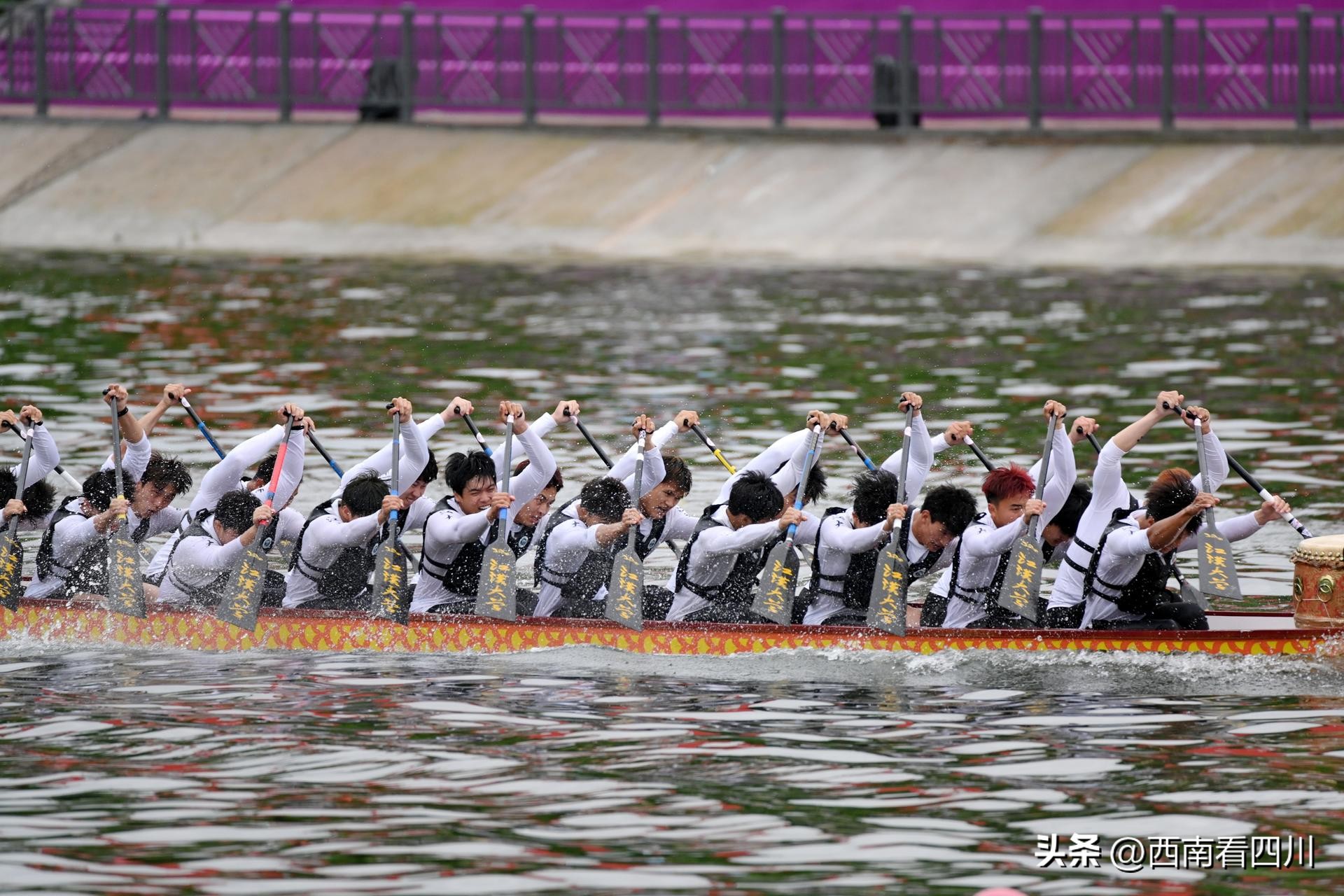 同舟共济比赛视频完整版,恩阳古镇龙舟公开赛