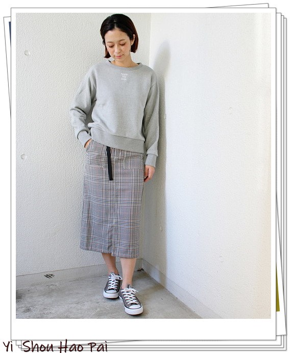 灰色半身裙如何穿搭图片,灰色半身裙高级感穿搭