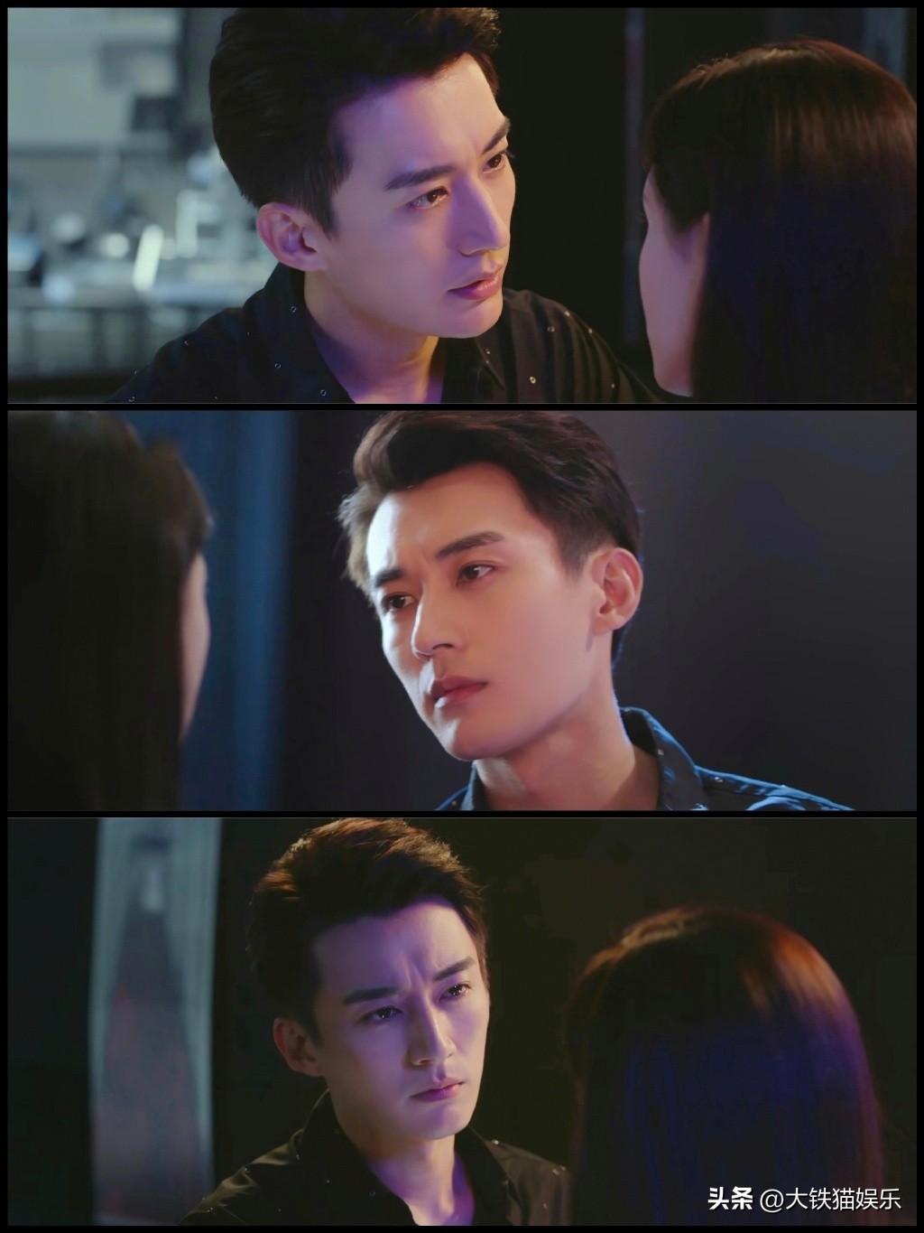 穿黑衬衫好看的人,穿黑衬衫的帅气男人