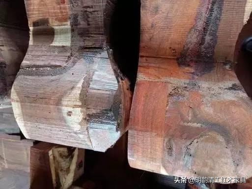 没加工前的红木家具是怎样的,便宜红木家具木材