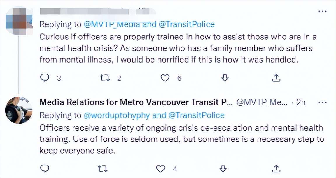 天车站公然扒衣、殴打女孩，温哥华警察摊上事儿了